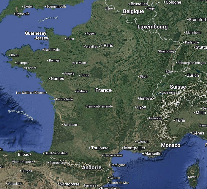 Carte de France